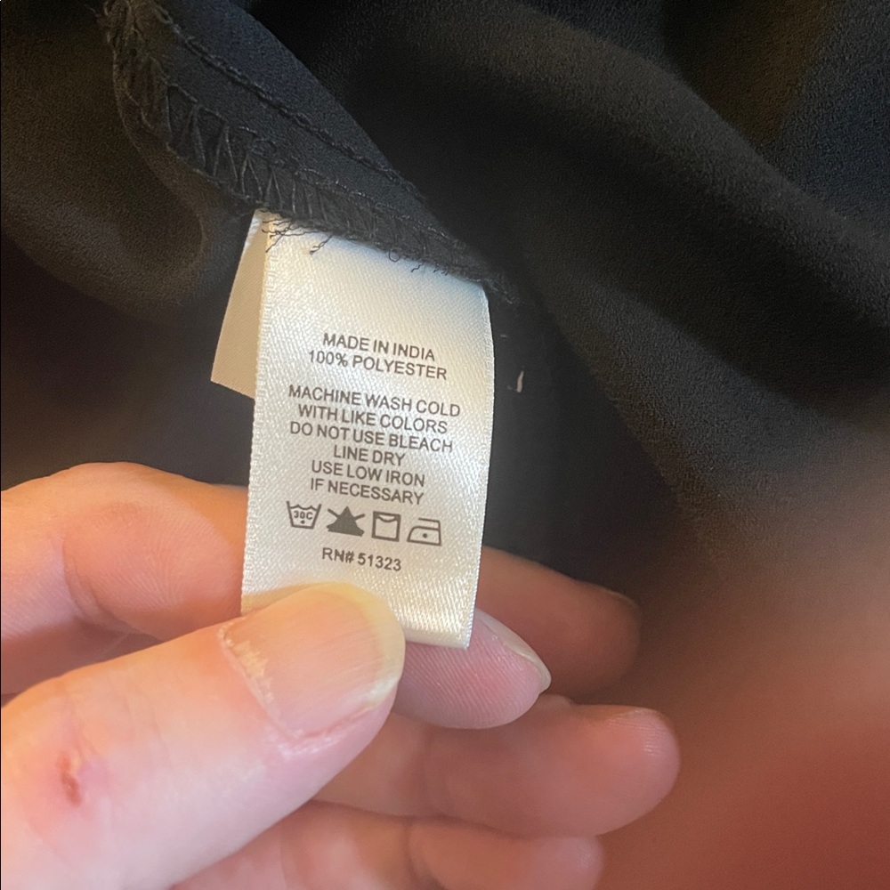 1. State Black Ruffle Mini Dress - Picture 5 of 9